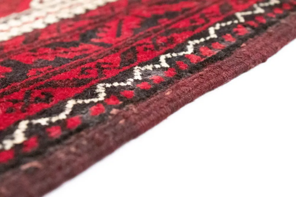 Belutsch Teppich 95 x 70 cm - rot