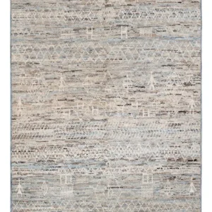 Berber Teppich - 238 x 175 cm - dunkelbeige