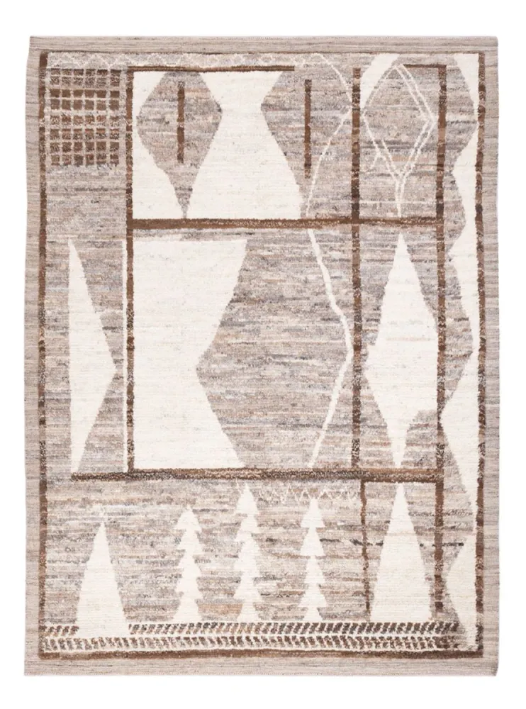 Berber Teppich - 247 x 183 cm - mehrfarbig