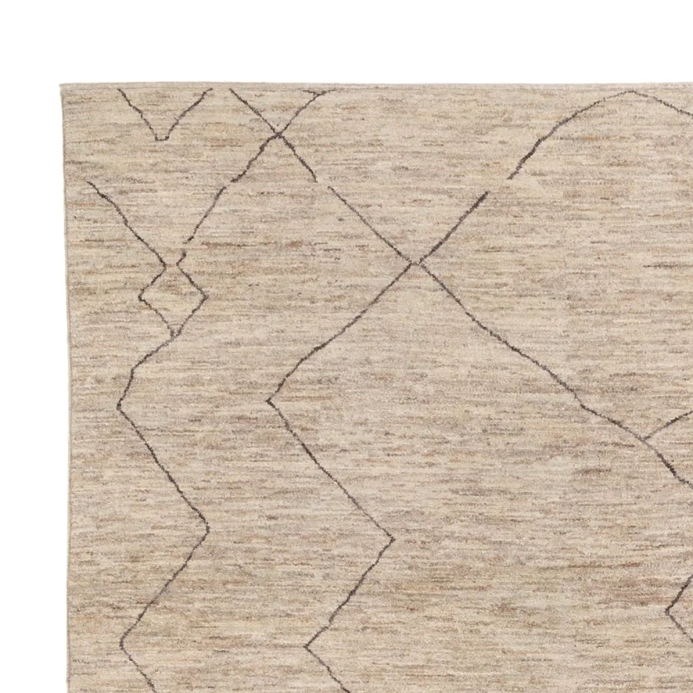 Berber Teppich - 298 x 252 cm - beige
