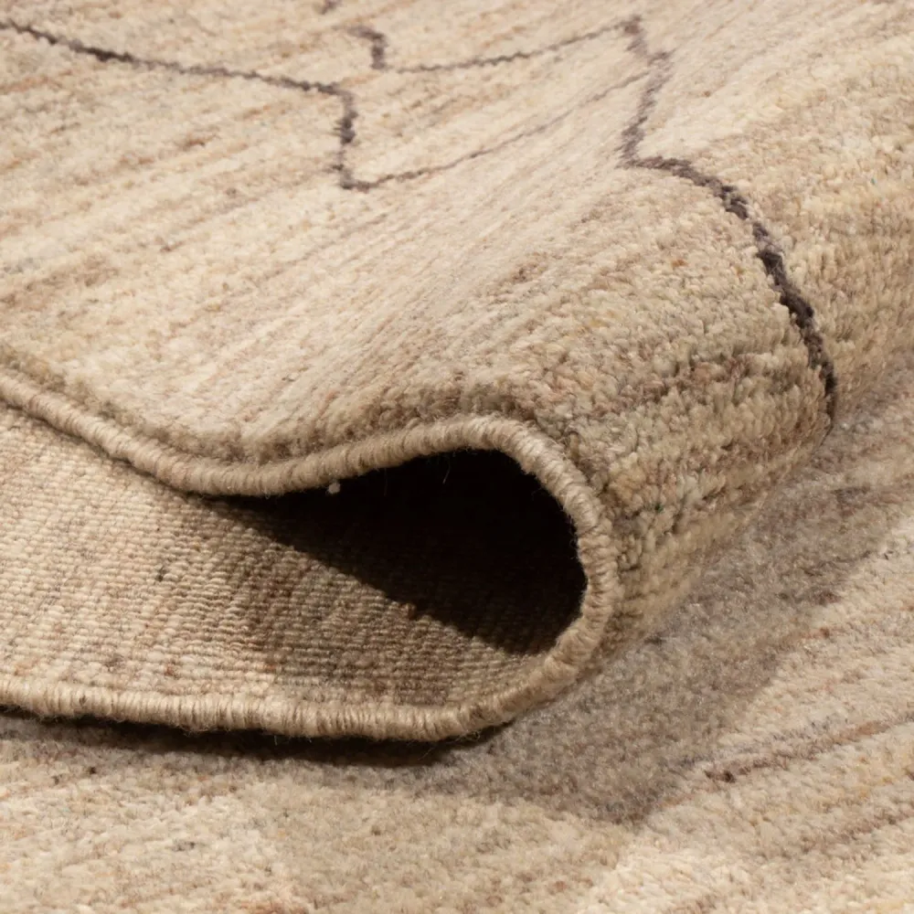 Berber Teppich - 298 x 252 cm - beige
