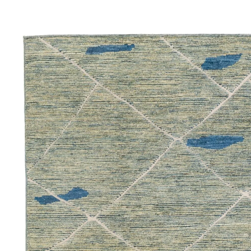 Berber Teppich - 300 x 202 cm - hellgrün