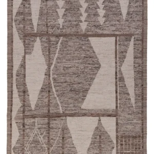 Berber Teppich - 302 x 200 cm - dunkelgrau