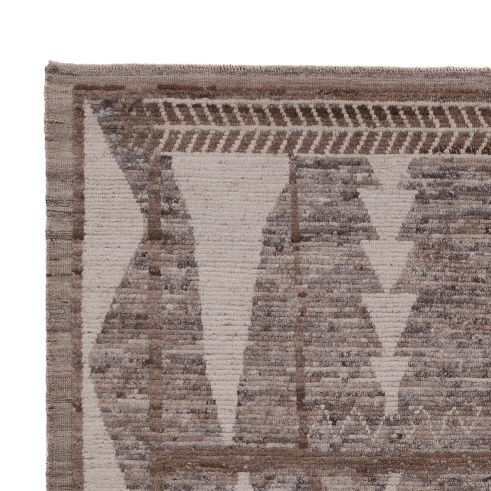 Berber Teppich - 302 x 200 cm - dunkelgrau