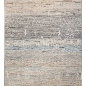 Berber Teppich - 338 x 252 cm - dunkelbeige
