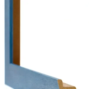 Bilderrahmen 18x24 cm - Hellblau Gewischt - MDF - Mura