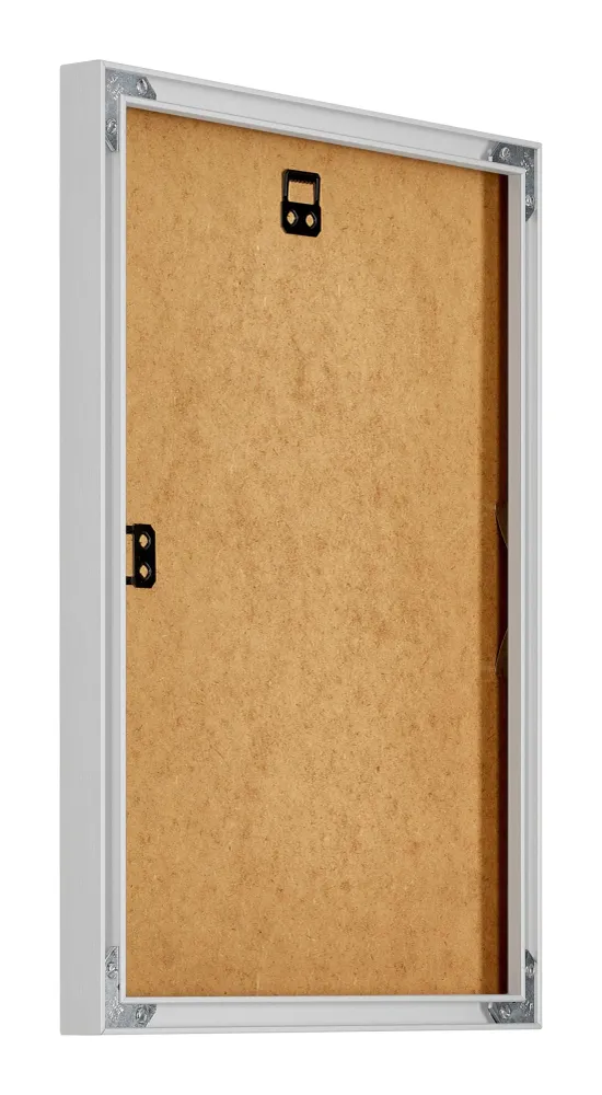 Bilderrahmen 18x24 cm - Silber Matt - Aluminium - New York - Aluminium - New York
