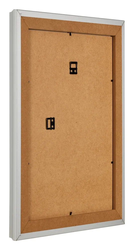 Bilderrahmen 18x24 cm - Silber Matt - MDF - Lazio