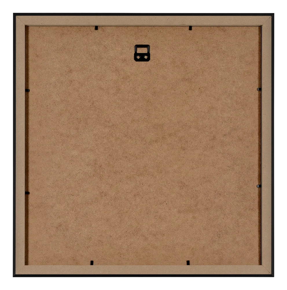 Bilderrahmen 20x20 cm - Schwarz Matt - MDF - Catania