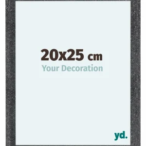 Bilderrahmen 20x25 cm - Grau Gewischt - MDF - Como