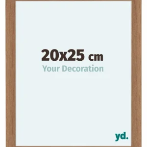 Bilderrahmen 20x25 cm - Nussbaum Hell - MDF - Como