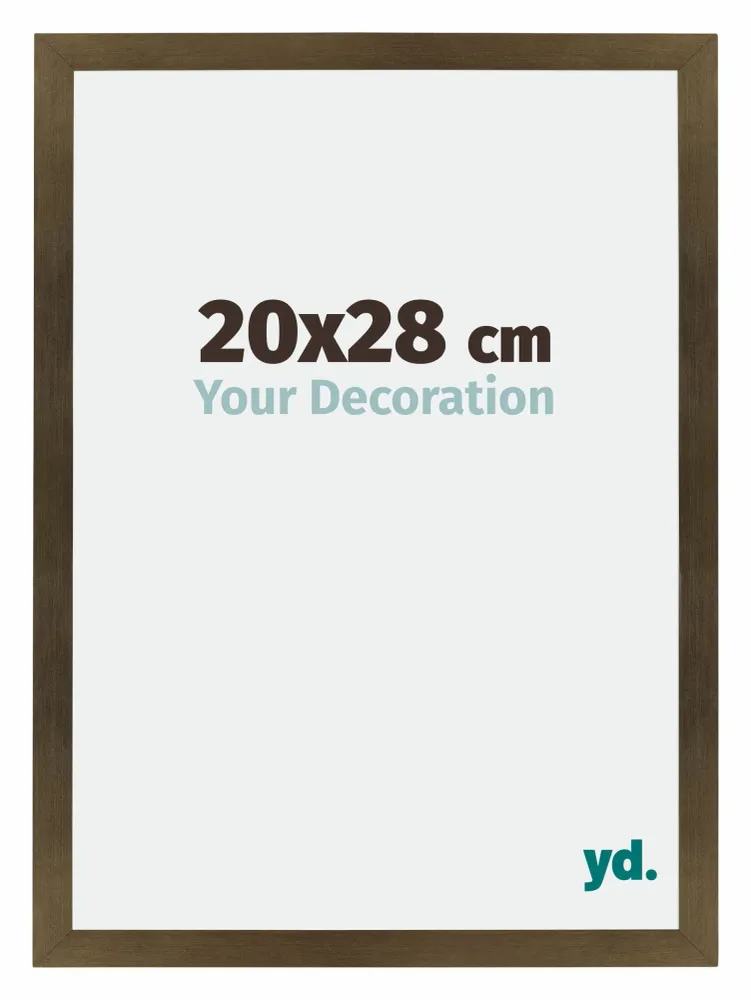 Bilderrahmen 20x28 cm - Bronze Dekor - MDF - Mura