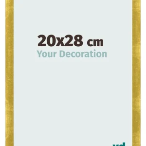 Bilderrahmen 20x28 cm - Gold Vintage - MDF - Pisa