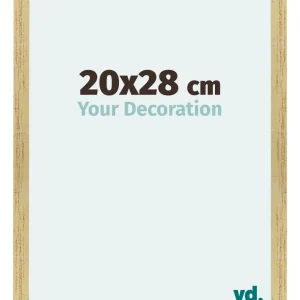 Bilderrahmen 20x28 cm - Goldglanz - MDF - Mura