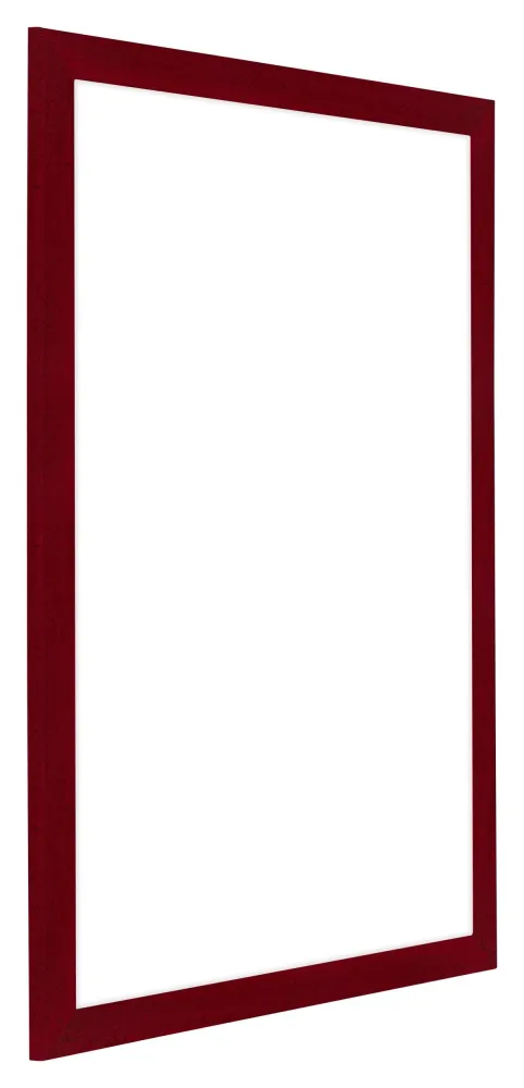 Bilderrahmen 20x28 cm - Weinrot Gewischt - MDF - Como