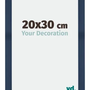 Bilderrahmen 20x30 cm - Dunkelblau Gewischt - MDF - Mura