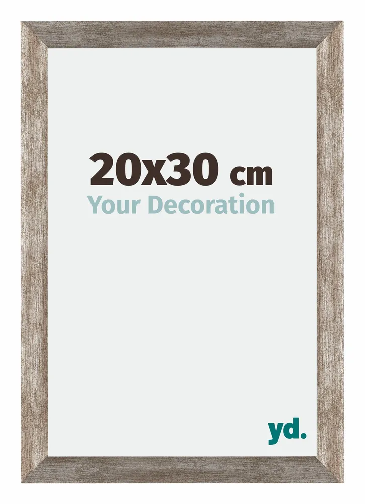 Bilderrahmen 20x30 cm - Metall Vintage - MDF - Mura