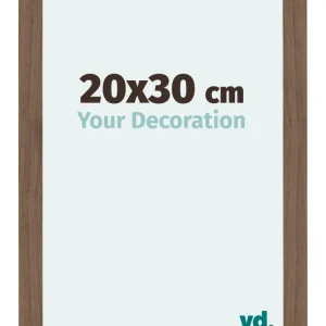 Bilderrahmen 20x30 cm - Nussbaum Dunkel - MDF - Mura