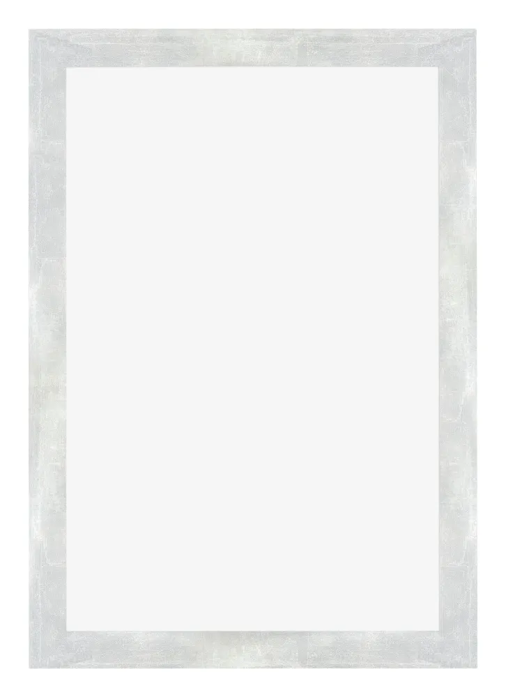 Bilderrahmen 20x30 cm - Silberglanz Vintage - MDF - Mura
