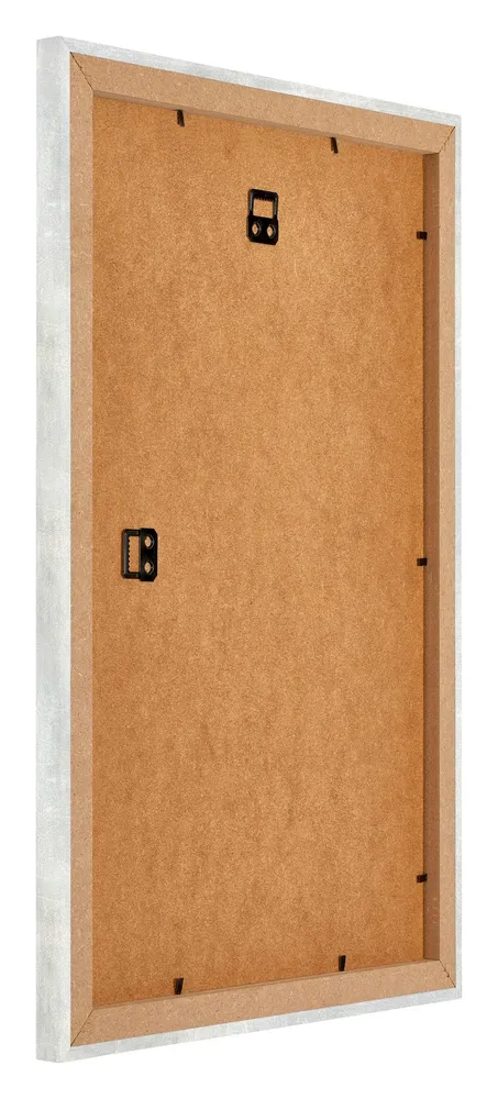 Bilderrahmen 20x30 cm - Silberglanz Vintage - MDF - Mura