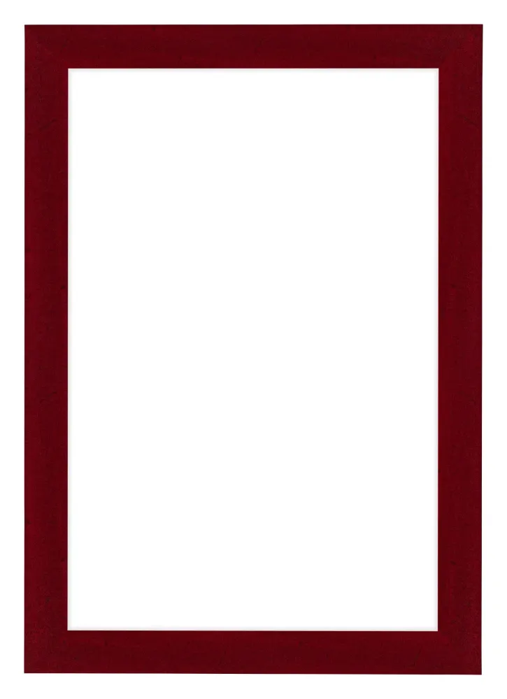 Bilderrahmen 20x30 cm - Weinrot Gewischt - MDF - Como