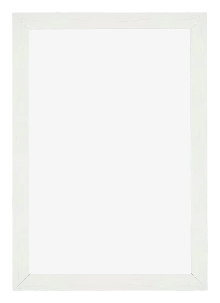 Bilderrahmen 20x30 cm - Weiss Gemasert - MDF - Mura