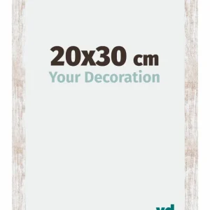 Bilderrahmen 20x30 cm - White Wash - MDF - Catania