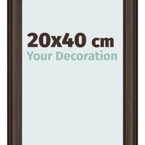 Bilderrahmen 20x40 cm - Eiche Dunkel - MDF - Lazio