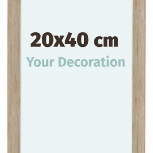 Bilderrahmen 20x40 cm - Eiche Hell - MDF - Como