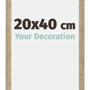 Bilderrahmen 20x40 cm - Gold - MDF - Catania