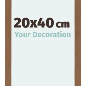 Bilderrahmen 20x40 cm - Kupfer Dekor - MDF - Mura