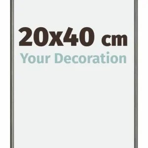 Bilderrahmen 20x40 cm - Mercury Struktur - Aluminium - New York