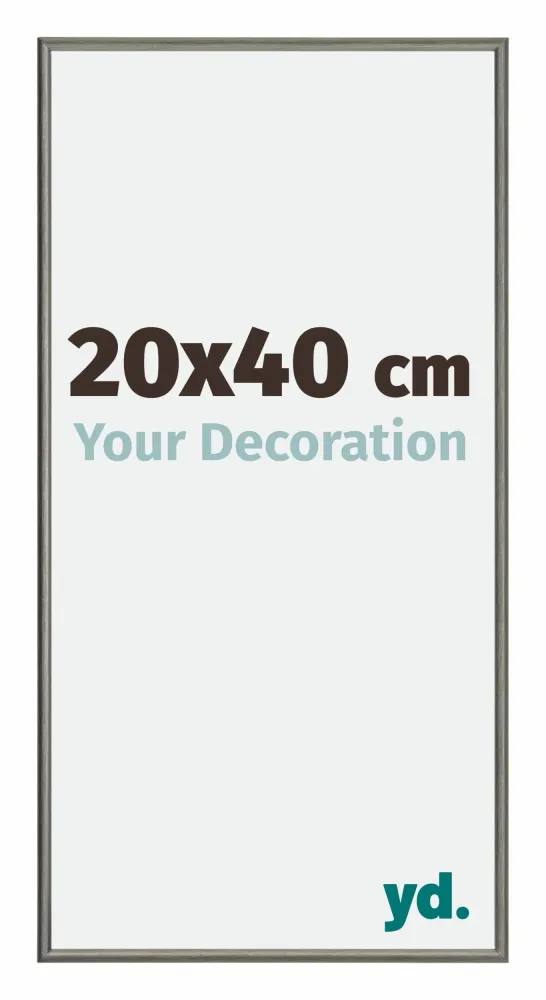 Bilderrahmen 20x40 cm - Mercury Struktur - Aluminium - New York