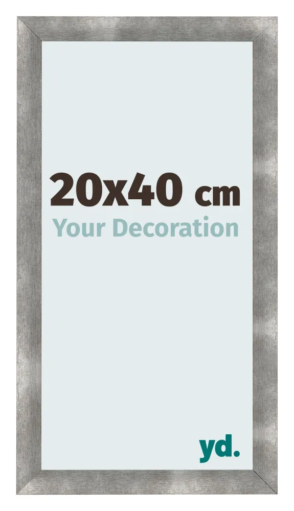 Bilderrahmen 20x40 cm - Metall Vintage - MDF - Pisa