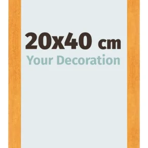 Bilderrahmen 20x40 cm - Orange - MDF - Pisa