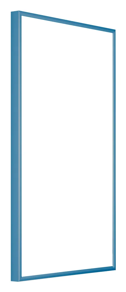 Bilderrahmen 20x40 cm - Stahl Blau - Aluminium - Kent