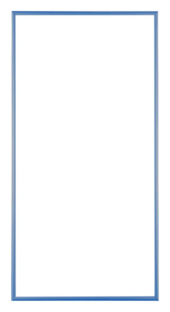 Bilderrahmen 20x40 cm - Stahl Blau - Aluminium - Kent