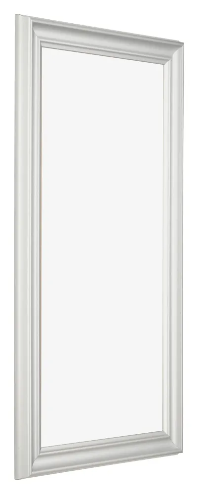 Bilderrahmen 20x40 cm - Weiß Gemasert - MDF - Lazio