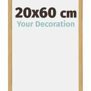 Bilderrahmen 20x60 cm - Buche Hell - Kunststoff - Annecy