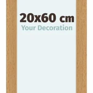 Bilderrahmen 20x60 cm - Buche - MDF - Como