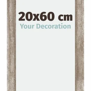 Bilderrahmen 20x60 cm - Metall Vintage - MDF - Mura