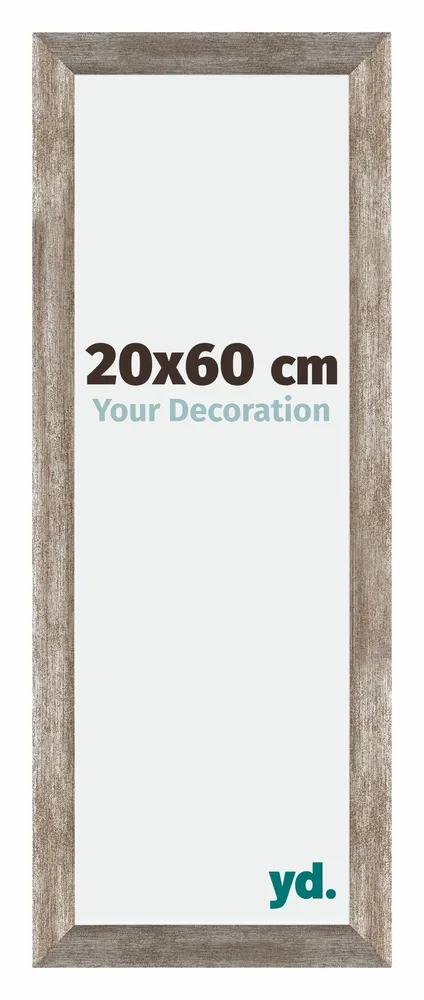 Bilderrahmen 20x60 cm - Metall Vintage - MDF - Mura