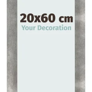 Bilderrahmen 20x60 cm - Metall Vintage - MDF - Pisa