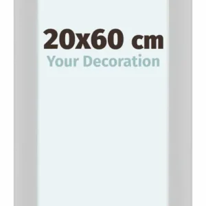 Bilderrahmen 20x60 cm - Weiß Hochglanz - MDF - Como