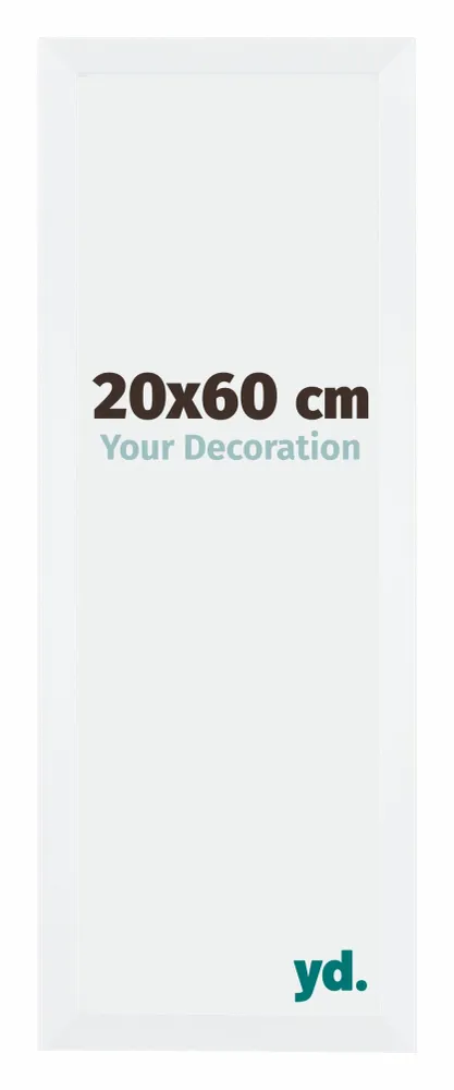 Bilderrahmen 20x60 cm - Weiss - MDF - Catania