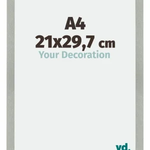Bilderrahmen A4 - 21x29,7 cm - DIN A4 Champagner - MDF - Mura