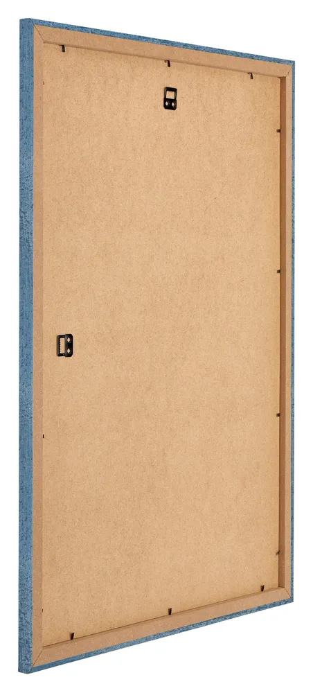 Bilderrahmen A4 - 21x29,7 cm - DIN A4 Hellblau Gewischt - MDF - Mura