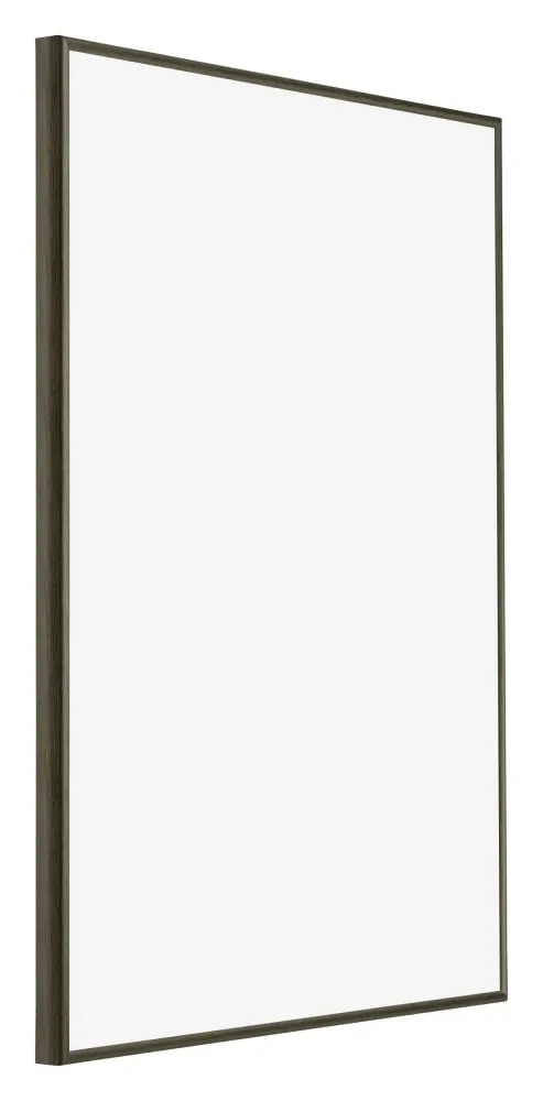 Bilderrahmen A4 - 21x29,7 cm - DIN A4 Mercury Struktur - Aluminium - New York