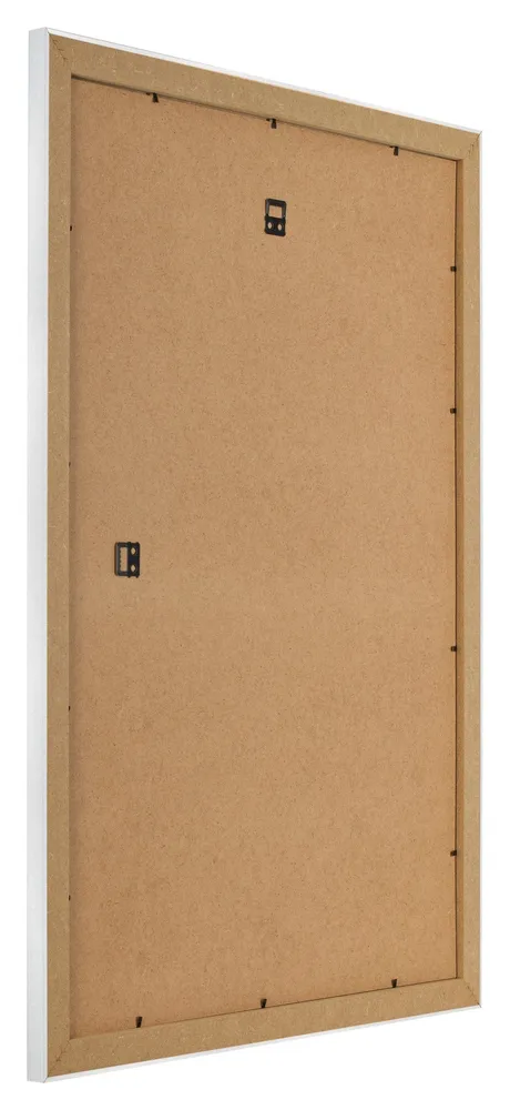 Bilderrahmen A4 - 21x29,7 cm - Silber Matt - MDF - Pisa