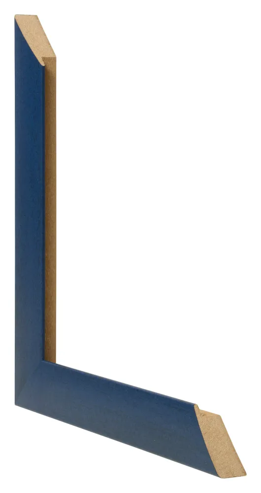 Bilderrahmen 21x30 cm - Dunkelblau Gewischt - MDF - Pisa
